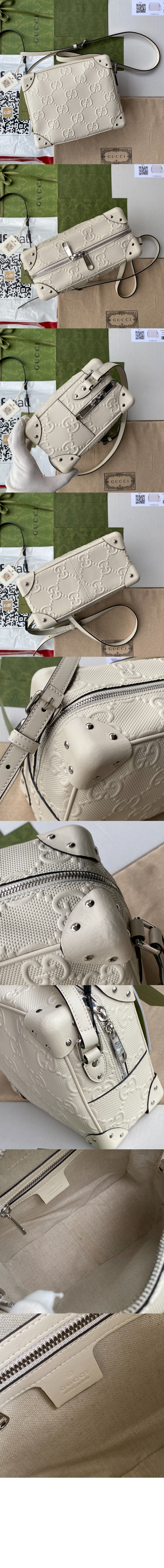 구찌 GG 엠보스 숄더백 626363