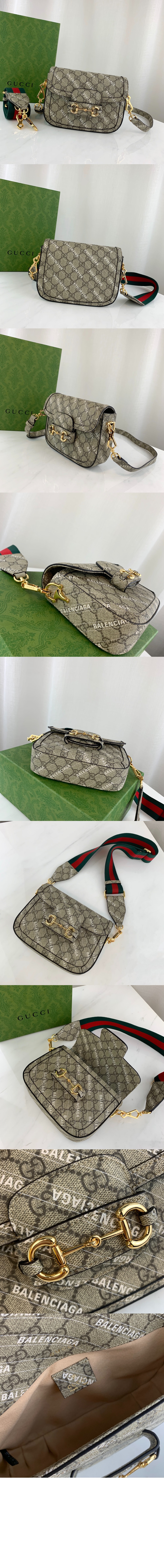 구찌 홀스빗 1955 GG 미니백 658574