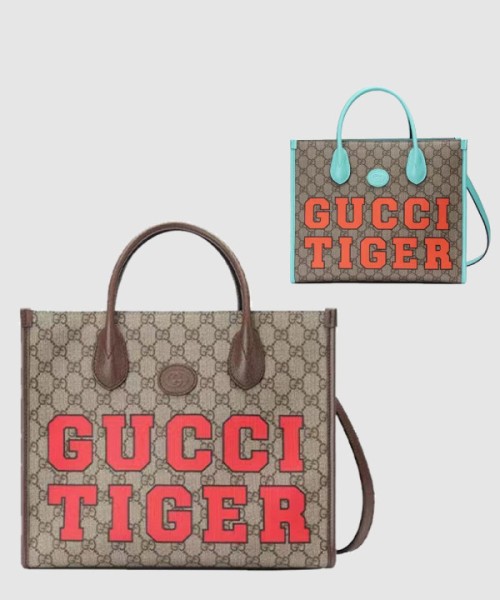 구찌 타이거 GG 스몰 토트백 659983