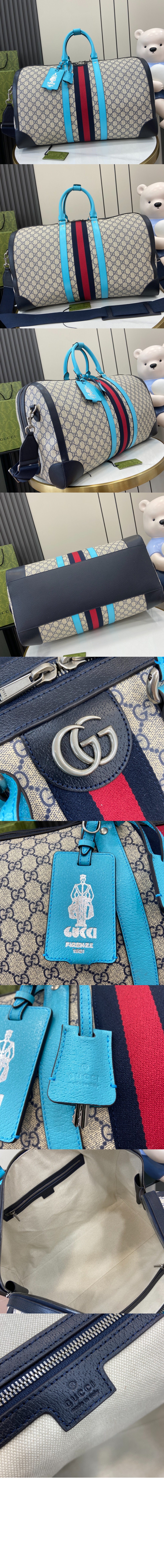 구찌 사보이 라지 더플백 724612