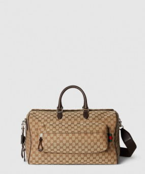 구찌 미디엄 GG 더플백 802095