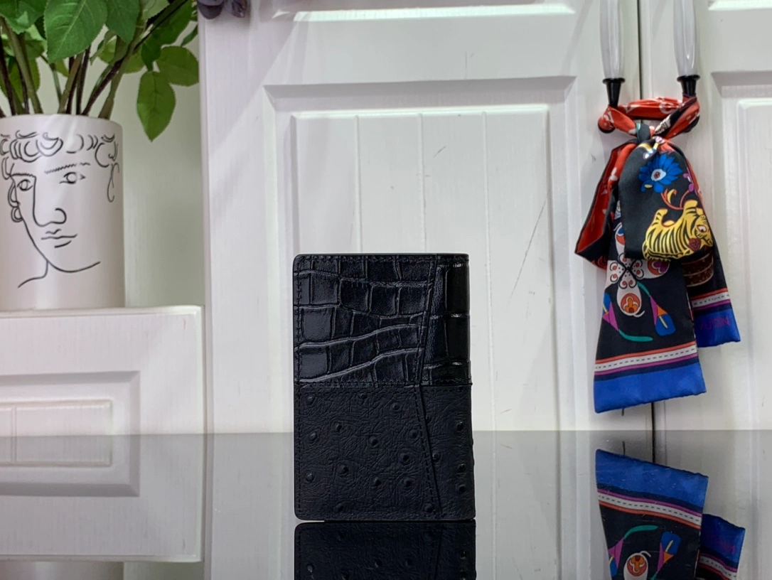 루이비통 오거나이저 크로커다일 오스트리치 매트 카드지갑