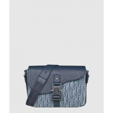 디올 Saddle 스몰 플랩 스트랩백 1ADPO