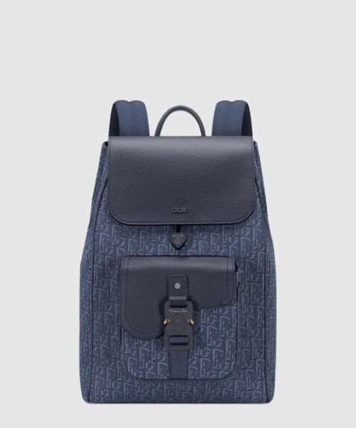 디올 Saddle 플랩 백팩 1ADBA