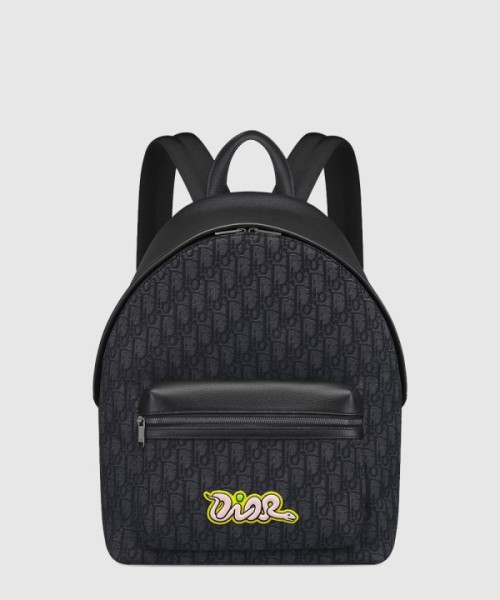 디올 Rider 2.0 DIOR AND KAWS 지퍼 백팩 1ESBA