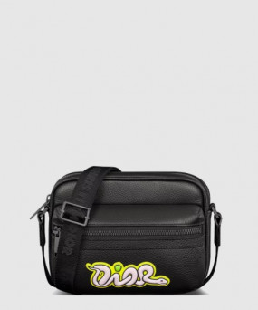 디올 Rider 2.0 DIOR AND KAWS 미니 지퍼 메신저백 2ESWS
