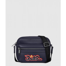 디올 Rider 2.0 DIOR AND KAWS 미니 지퍼 메신저백 2ESWS