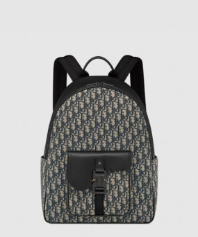 디올 Saddle 지퍼 백팩 1ADBA