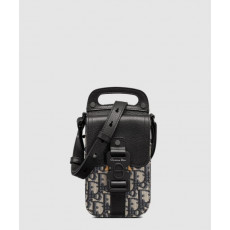 디올 새들 스트랩 버티컬 파우치 2ADCA