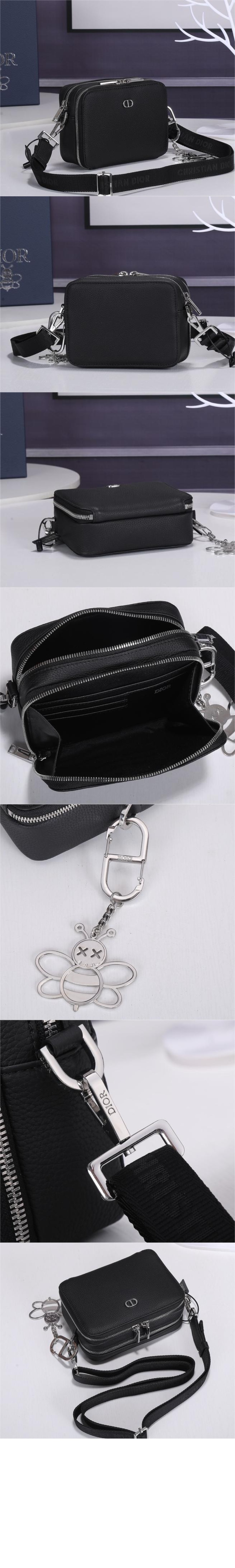 디올 CD Icon 스트랩 지퍼 파우치 2ESBC