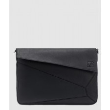 로에베 퍼즐 밀리터리 메신저 백 - 소프트 그레인 카프스킨