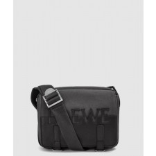 로에베 리터리 메신저 백 - 소프트 그레인 카프스킨 & 캔버스