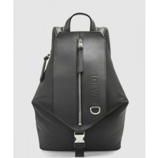 로에베 스몰 컨버터블 백팩 - 나일론 & 카프스킨