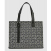 로에베 버클 호리즌탈 토트 백 - 카프스킨 & 애너그램 자카드