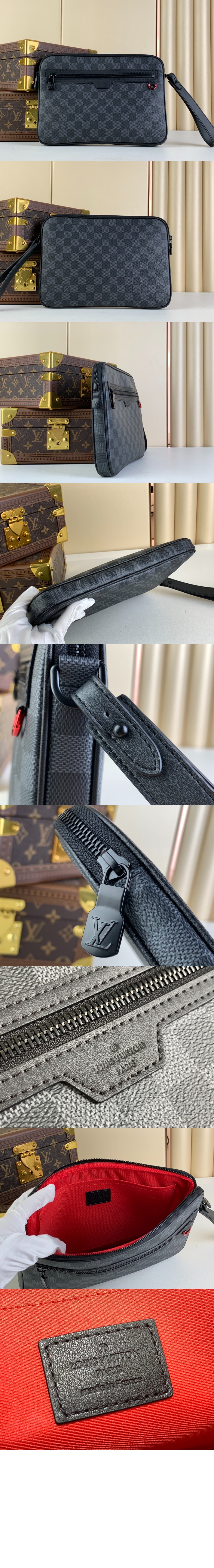 루이비통 유틸리티 서플 클러치 N60324