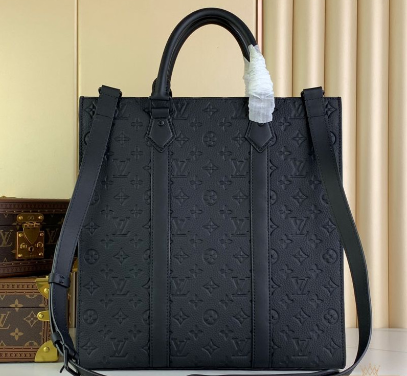 루이비통 블랙 모노그램 삭플라 토트 36.5cm x 38cm x 9cm