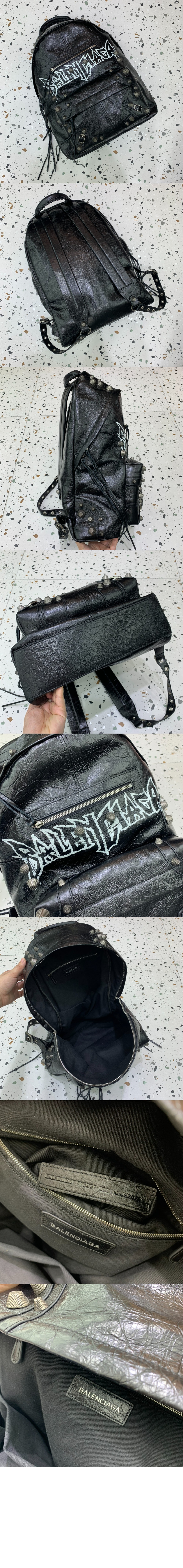 발렌시아가 르 카골 맨 Diy 메탈 백팩 766297