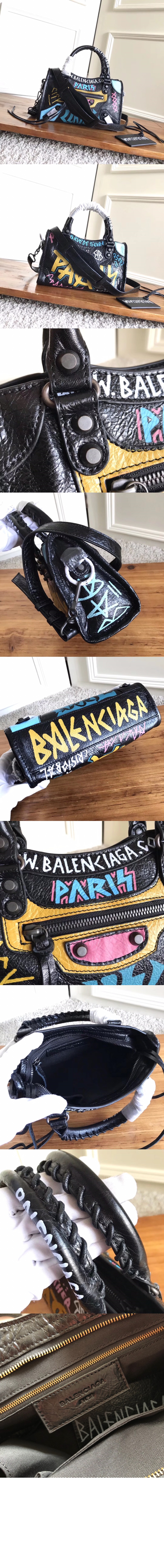 핸드메이드 그래피티 크로스백 300295