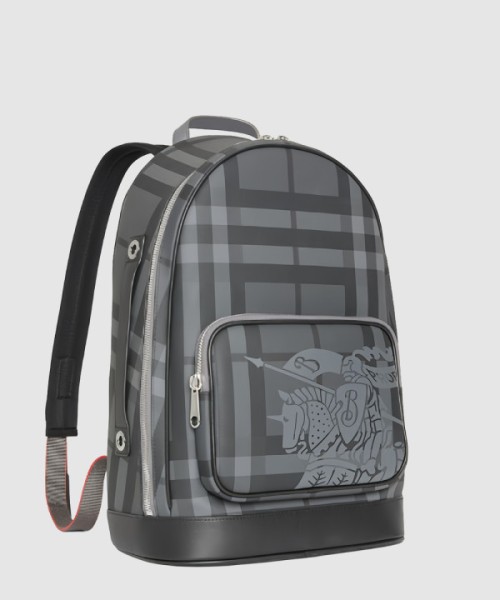 버버리 런던 체크 배색 가죽 백팩 80051611