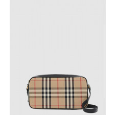 버버리 스몰 체크 카메라백 80207251