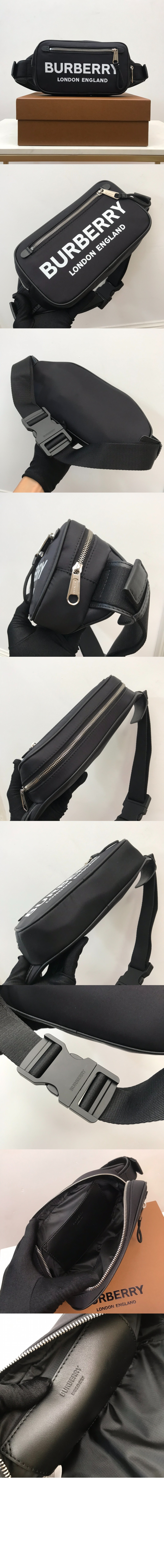 버버리 프린트 나일론 범백 80146031