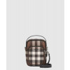버버리 체크 레더 크로스바디백 80491181