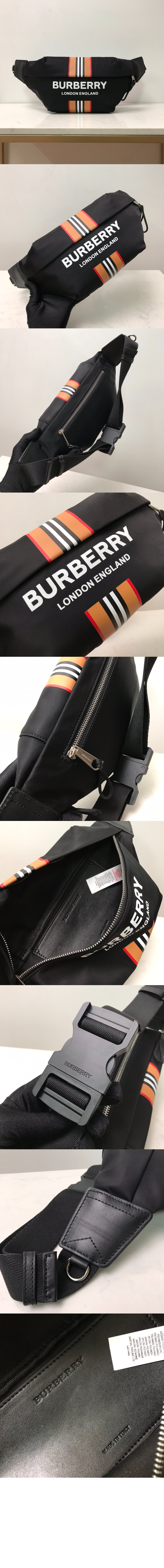 버버리 소니 스트라이프 범백 80300181