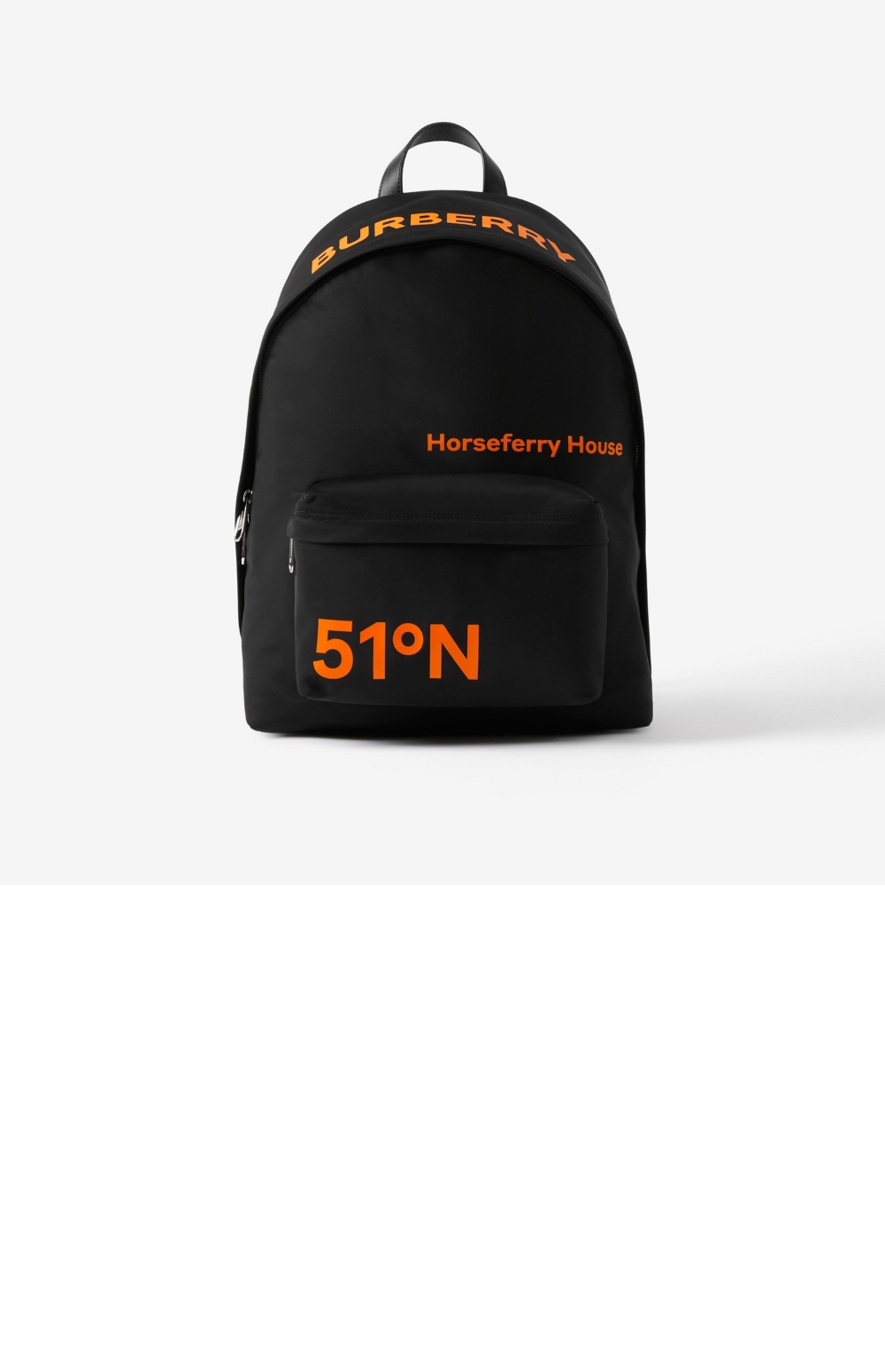 버버리 프린트 백팩 80648571