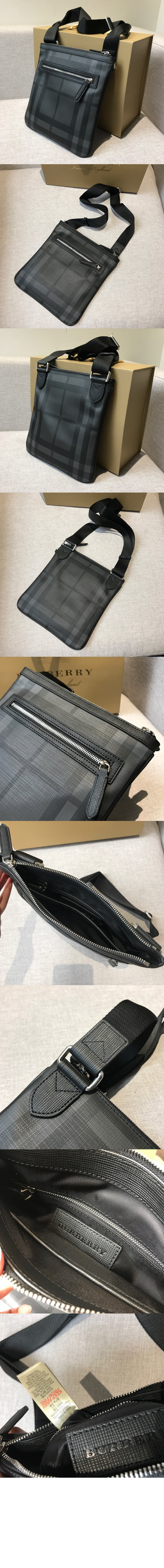 버버리 체크 메신저백 4060086