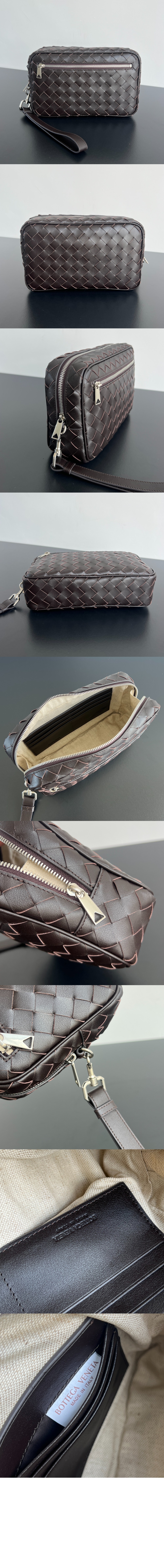 보테가베네타 인트레치아토 손목 스트랩 파우치 777390