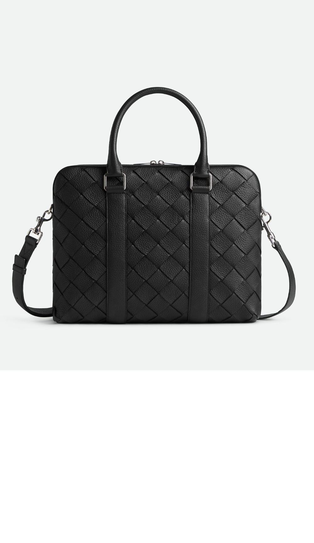 보테가베네타 슬림 인트레치아토 브리프케이스 799765