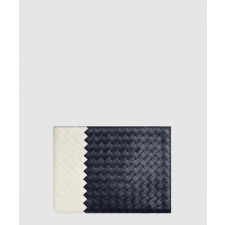 보테가베네타 인트레치아토 하프 지퍼 파우치 607479