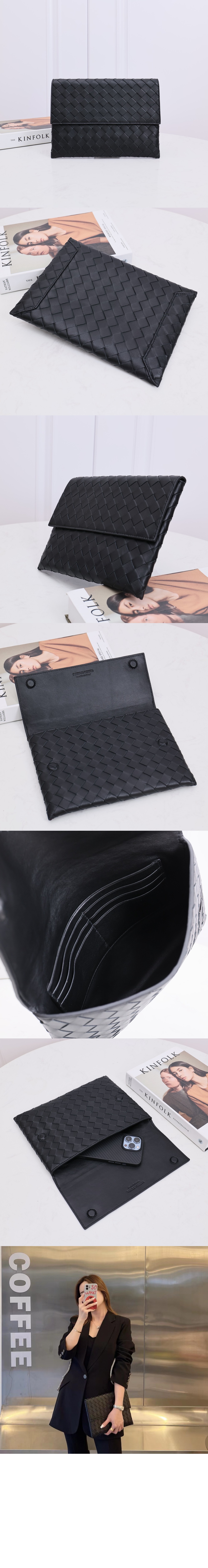 보테가베네타 플랩 파우치 667138