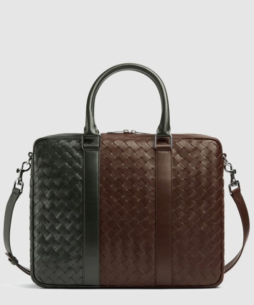 보테가베네타 인트레치아토 라지 브리프케이스 755128