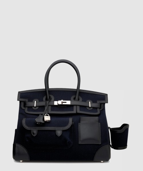 에르메스 캔버스 토트백