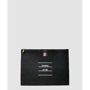 톰브라운 라지 페이퍼 라벨 클러치 MAC094