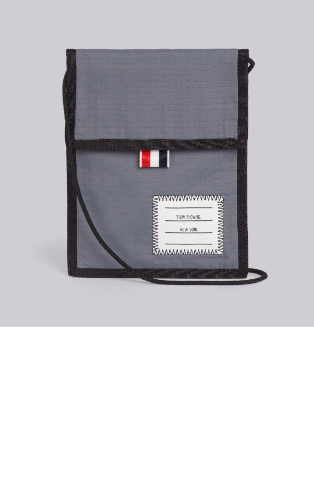 톰브라운 드로우코드 넥 파우치 MAC107