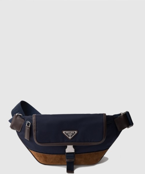 프라다 스웨이드 숄더백 2VH176