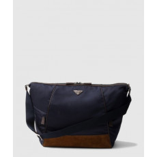 프라다 리나일론 및 가죽 숄더백 2VH180