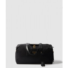 프라다 자물쇠가 있는 라지 리나일론 탑 핸들백 1BB135