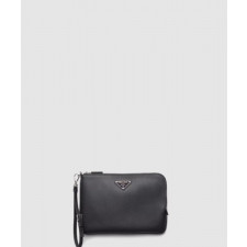 프라다 스몰 사피아노 가죽 파우치 2NH024