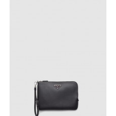 프라다 스몰 사피아노 가죽 파우치 2NH024