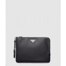 프라다 라지 사피아노 가죽 파우치 2NH023