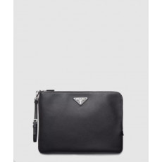 프라다 라지 사피아노 가죽 파우치 2NH023