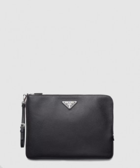 프라다 라지 사피아노 가죽 파우치 2NH023