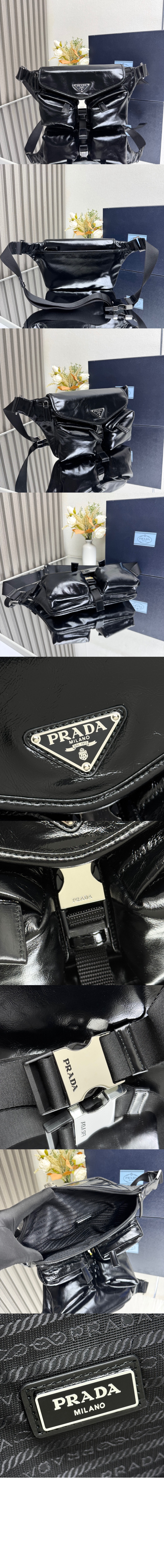프라다 가죽 숄더백 2VH174