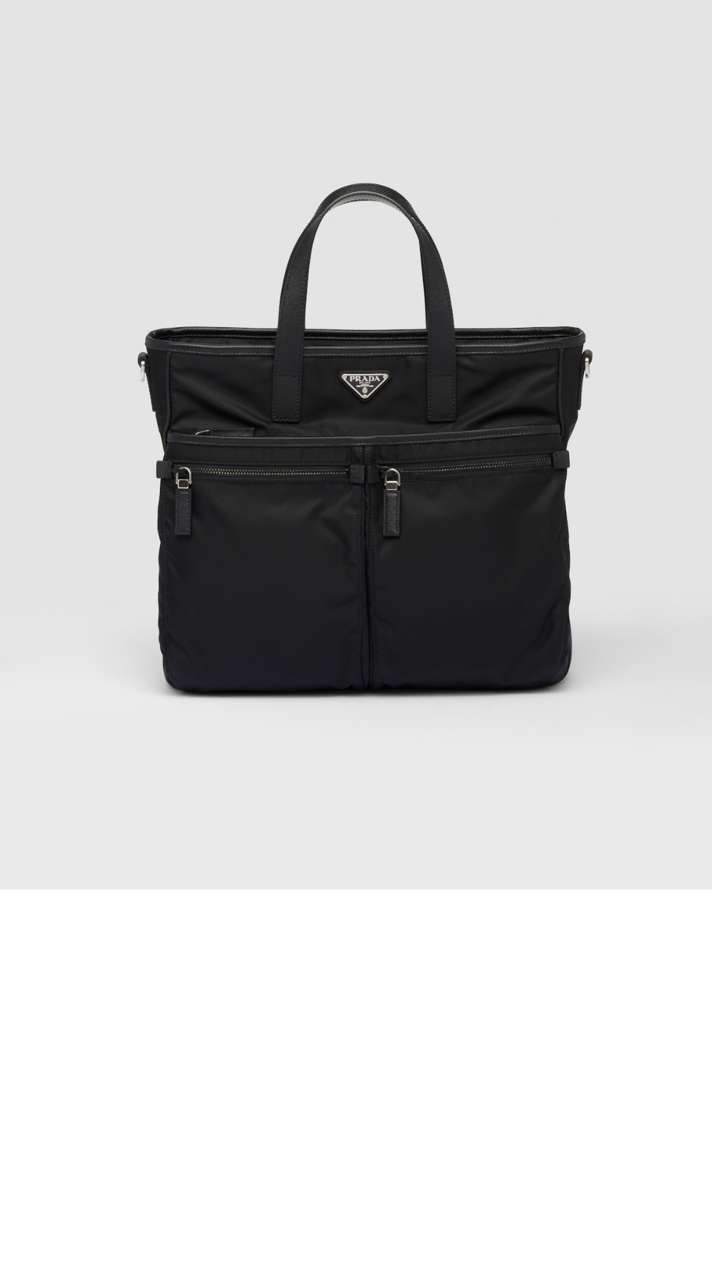 프라다 리나일론 사피아노 토트백 2VG860