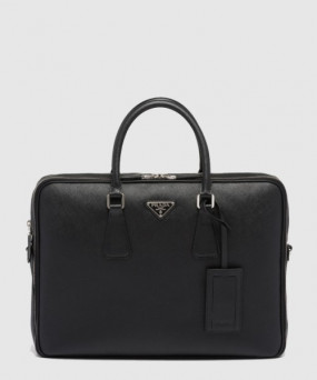 프라다 사피아노 가죽 브리프케이스 2VE022