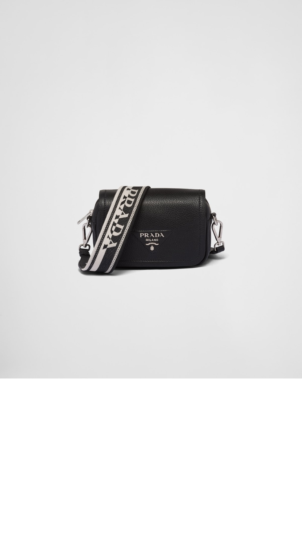프라다 로고 장식 숄더백 1BD332