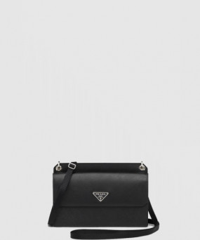 프라다 삼각 로고 사피아노 폰 홀더 숄더백 2ZH107